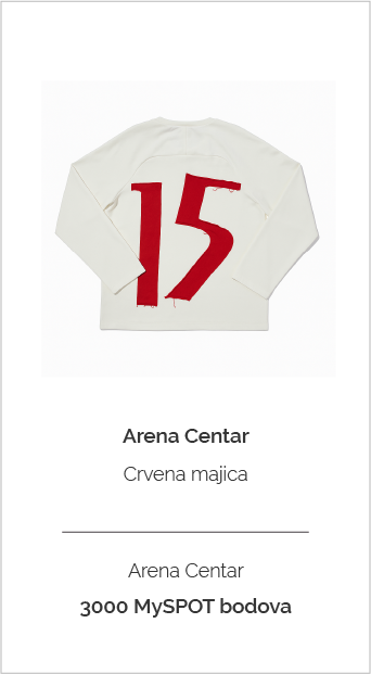 Arena Centar - crvena majica