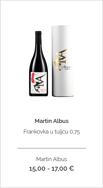 Martin Albus - Frankovka u tuljcu 0,75