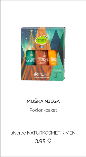 dm - alverde NATURKOZMETIK MEN Muška njega